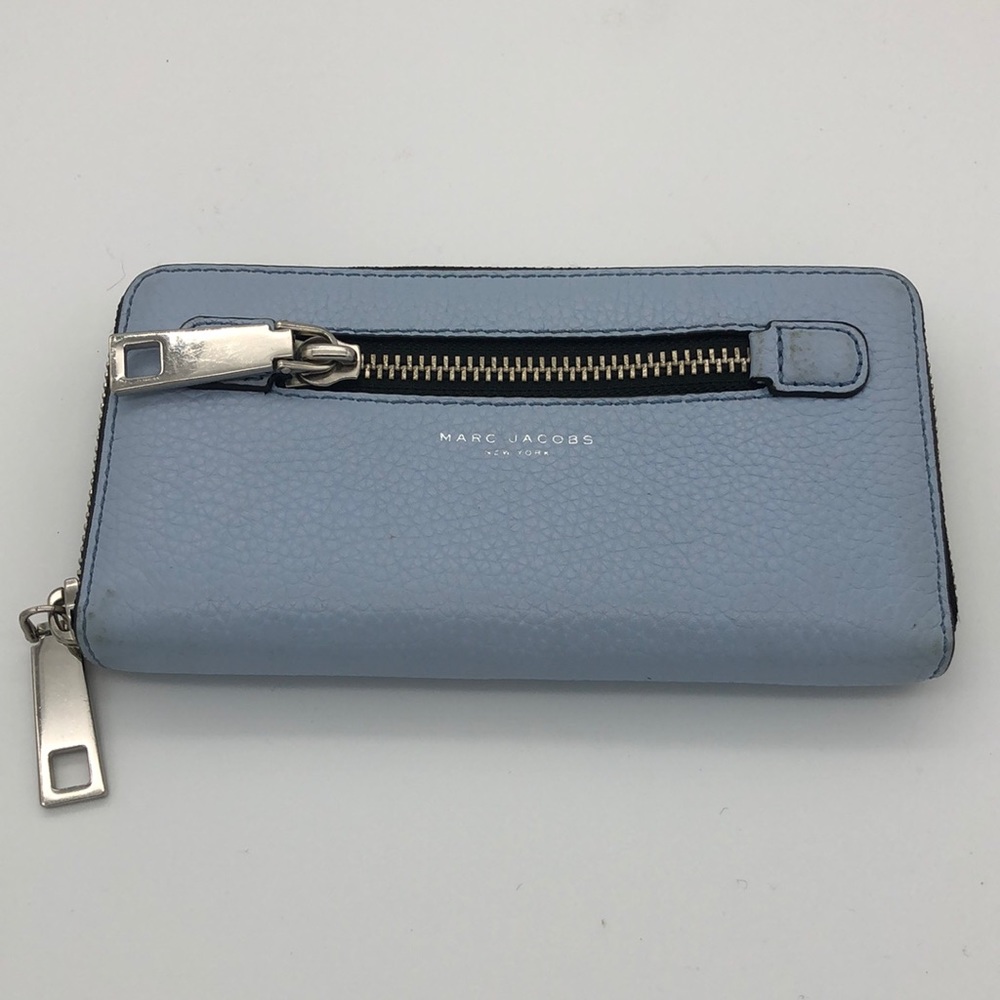 Marc Jacobs Gotham Wallet in Sky Blue